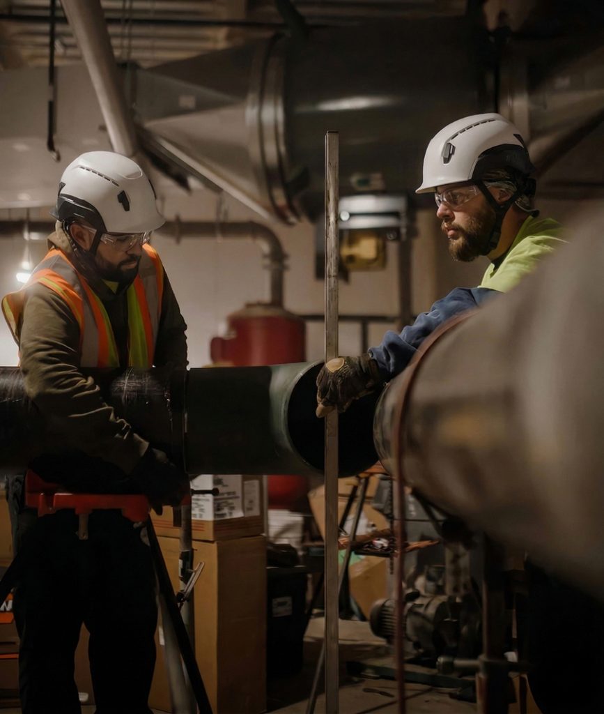 Workers Shop Pipe